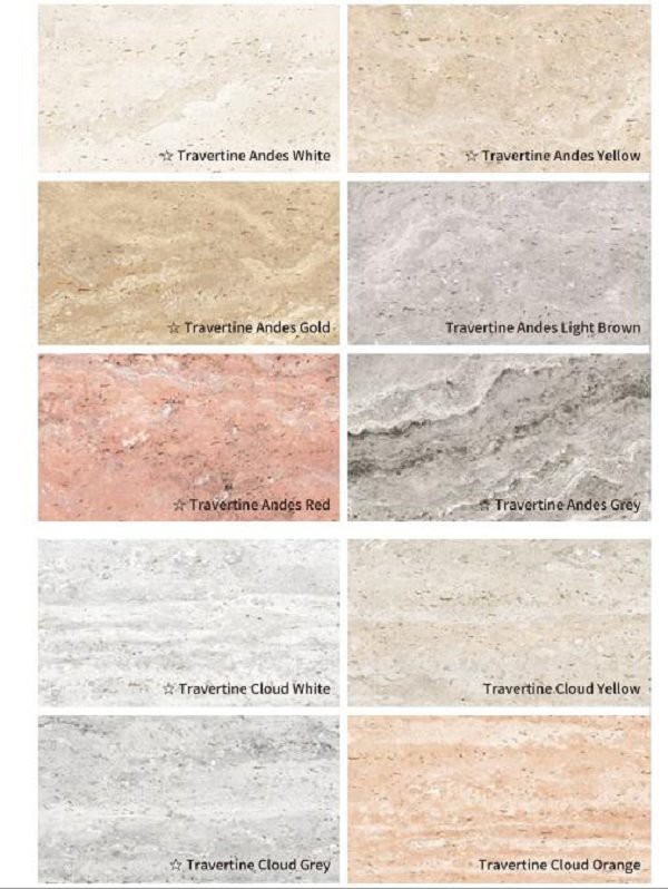 3D Travertine Series Color