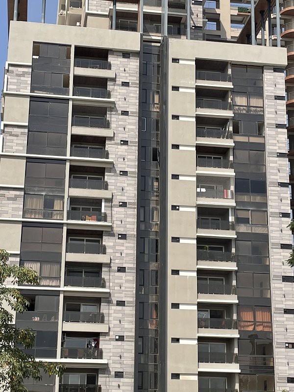 MCM Modified Clay Material Oasis Stone External Cladding Residential Building