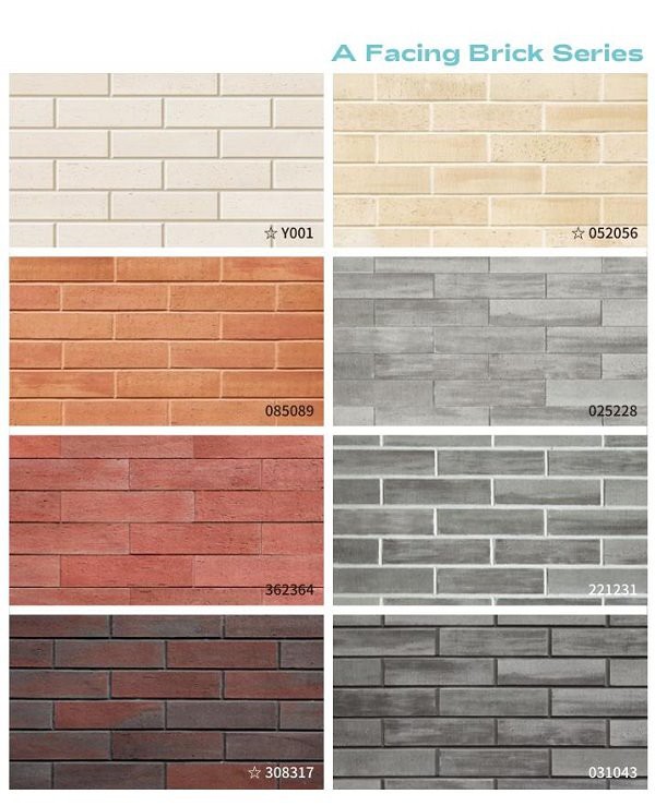 MCM Modified Clay Econic Clay A brick color