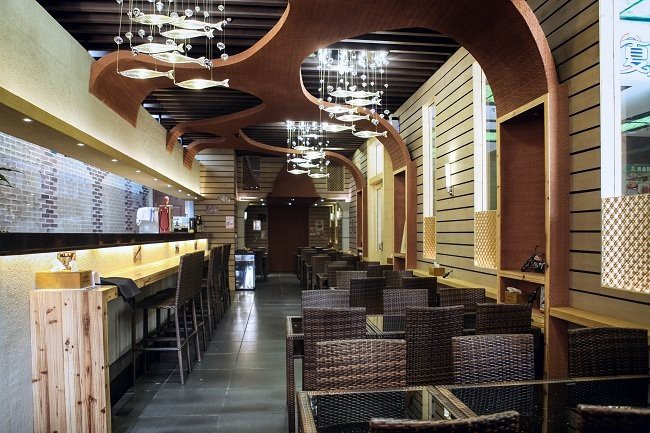 Phomi MCM Econic Clay Weaving Restaurant Wall Decorative