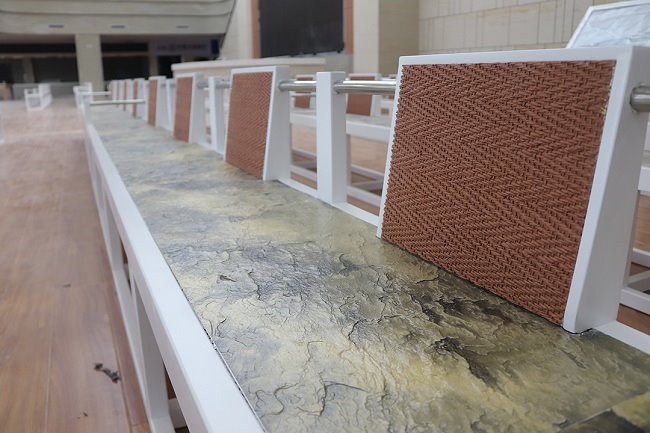 Phomi MCM Econic Clay Weaving for Chair cladding