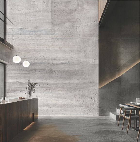 Flexible Travertine Wall and Floor Tiles: Interior & Exterior