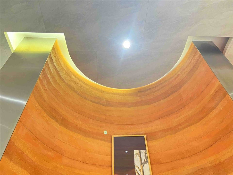 Indoor Flexible Rammed Earth Wall Tiles
