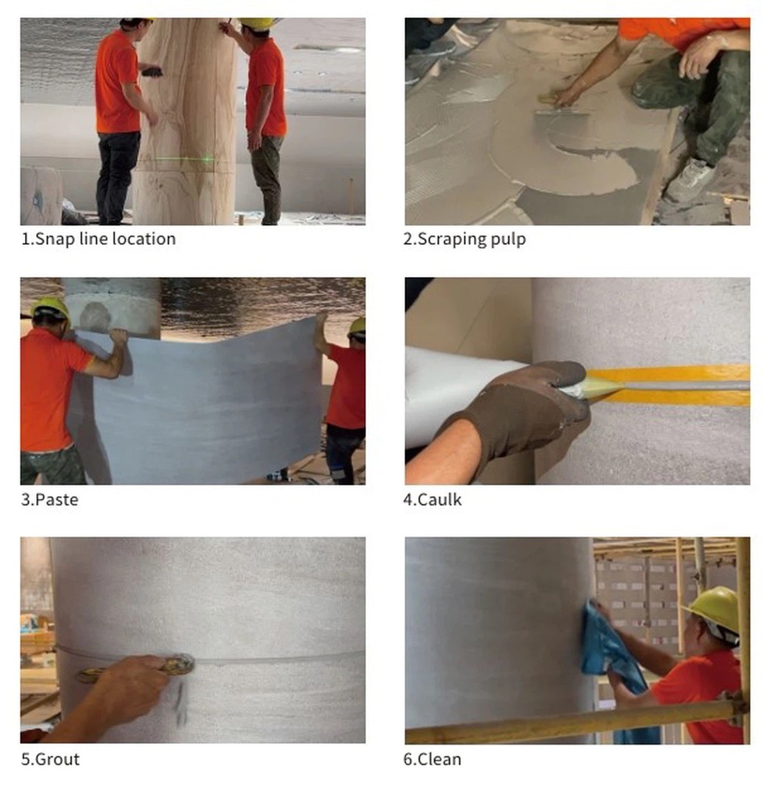 Flexible Tiles Installation Flexible Tiles Installation