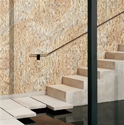 Rockface Stone Flexible Wall Cladding Outdoors