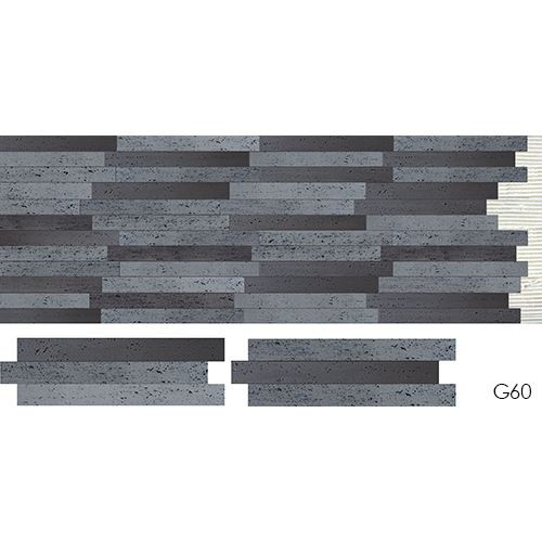 Flexible Stripped Stone Veneer for Exterior Wall and Ceiling with Modified Clay Material