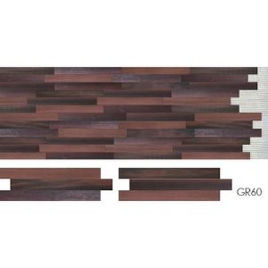 Odorless and Moisture Resistance Striped Woodflooring with Modified Clay Raw Material for Living Room