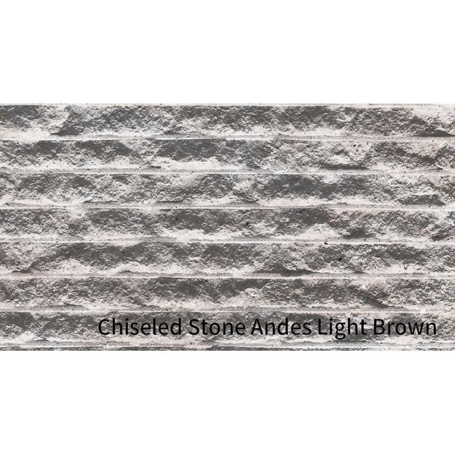 Econic Clay Tiles Chiseled Stone Andes Light Brown