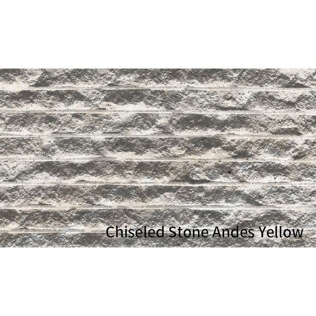 Econic Clay Tiles Chiseled Stone Andes Yellow