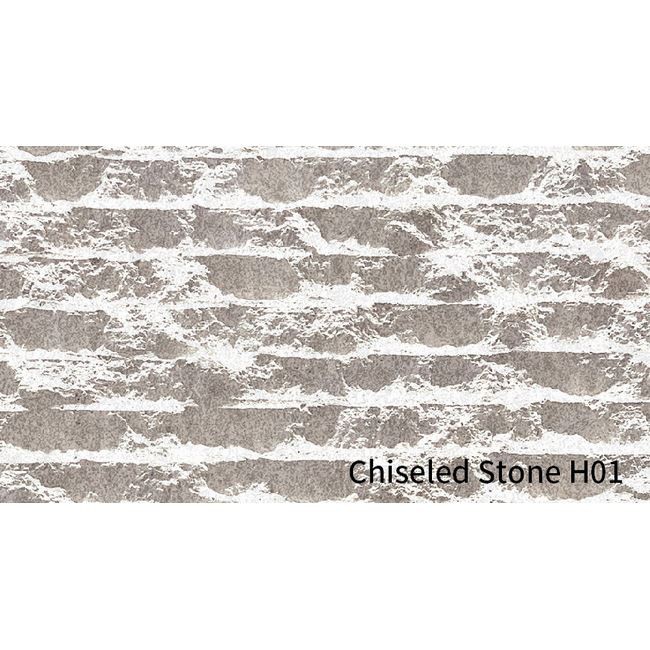 Econic Clay Tiles Chiseled Stone H01