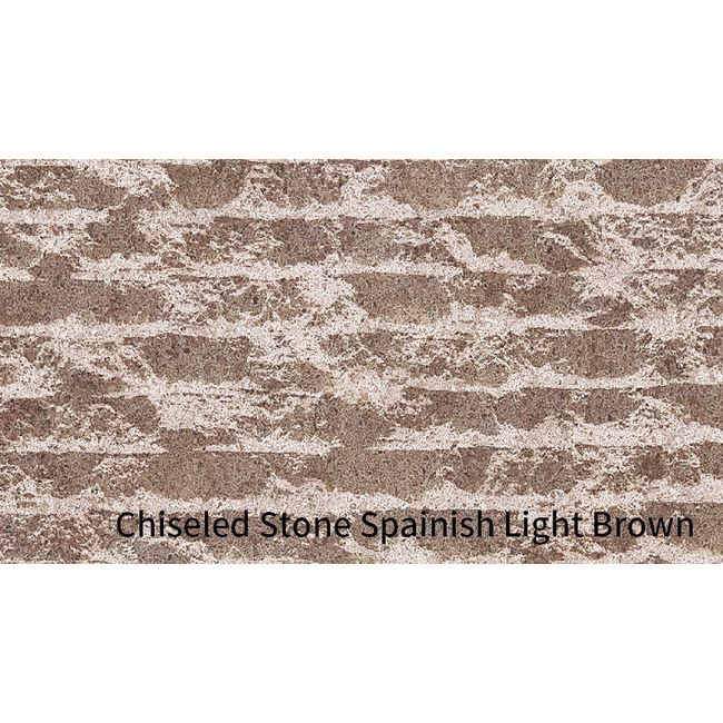 Econic Clay Tiles Chiseled Stone Spainish Light Brown