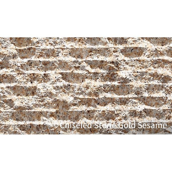 Econic Clay Tiles  Chiseled Stone Gold Sesame