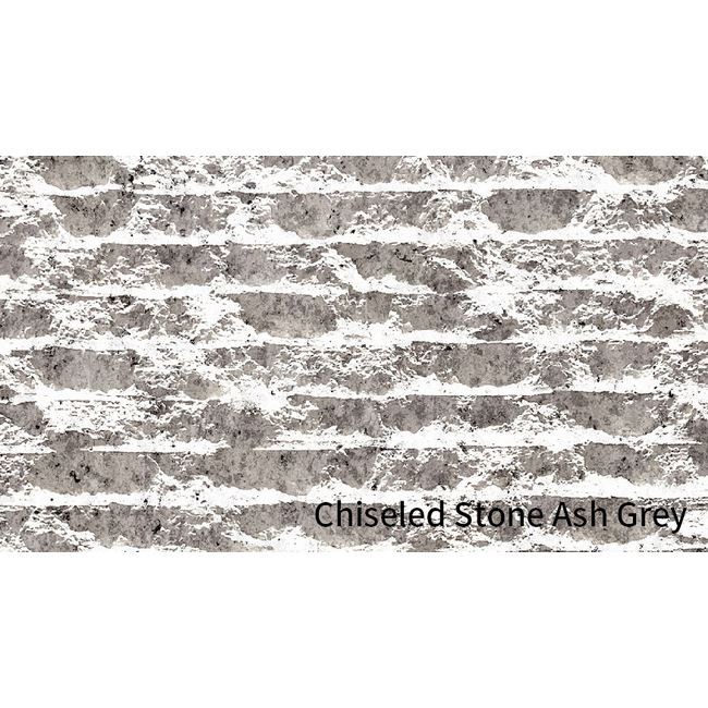 Econic Clay Tiles Chiseled Stone Ash Grey