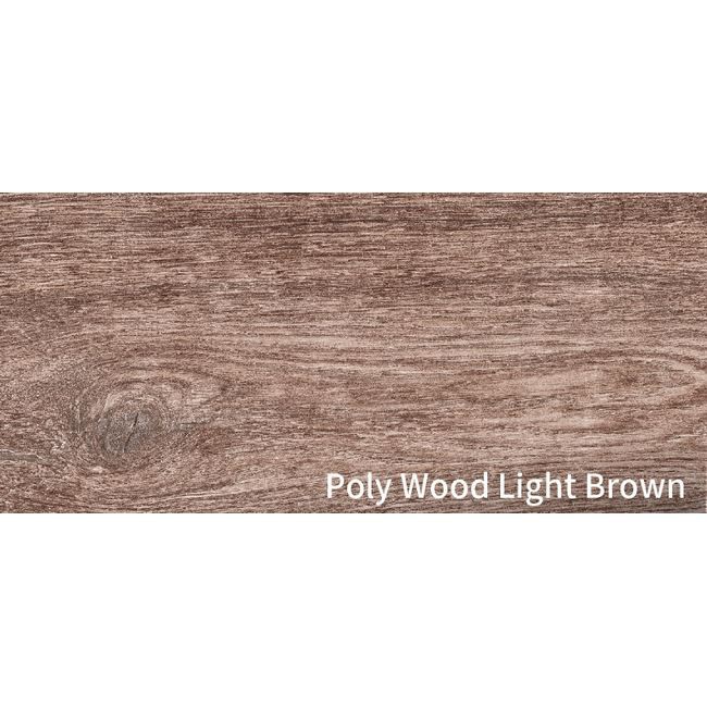 Poly Wood Light Brown