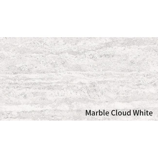 Econic Clay Tiles Marble Cloud White Stone