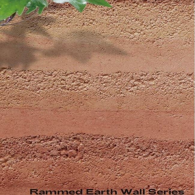 Rammed Earth Flexible Tiles Wall Decoration