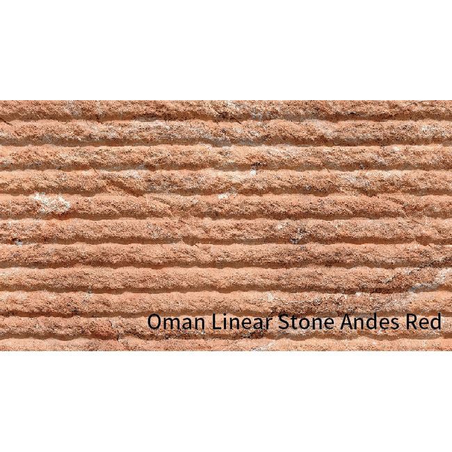 Oman Linear Stone Andes Red MCM