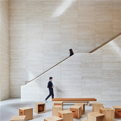 Travertine interior & exterior wall cladding texture