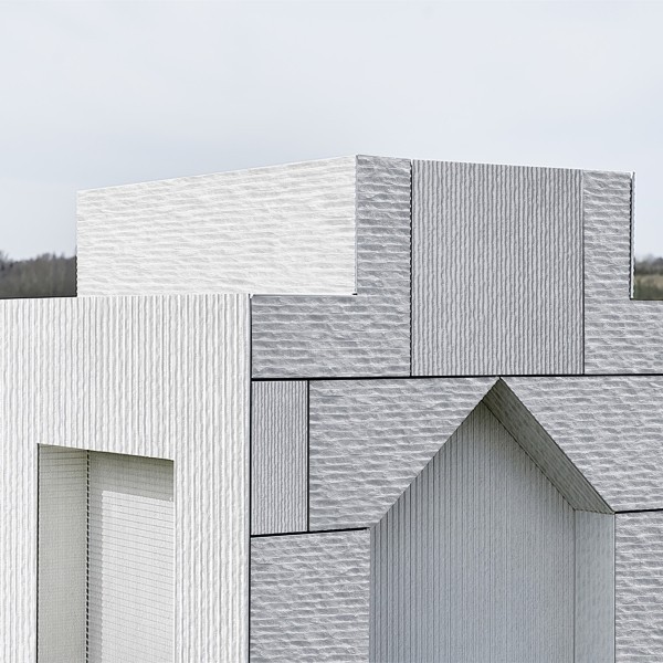 Tours Line Stone Tiles For Exterior Wall Cladding